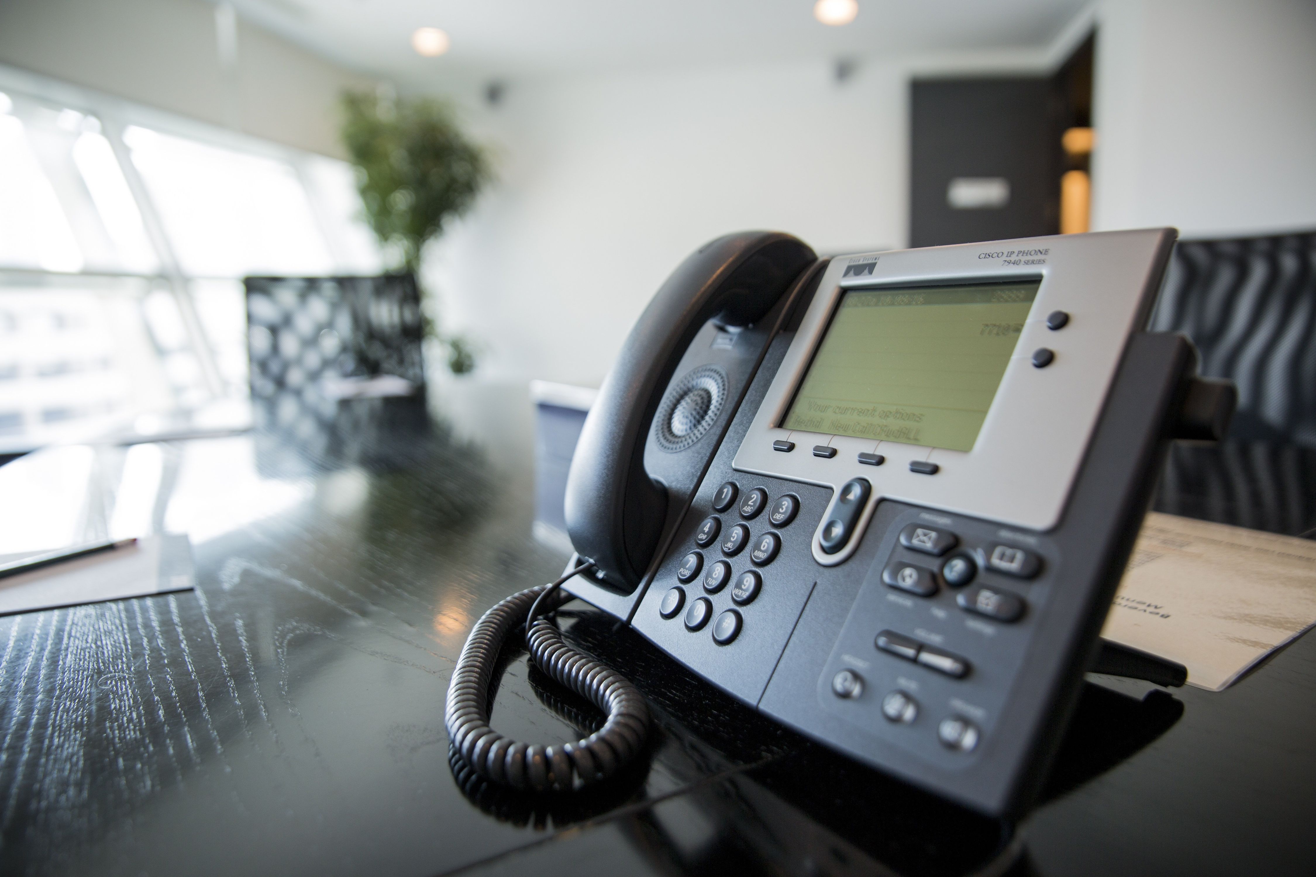 Wartung der Telefonanlage