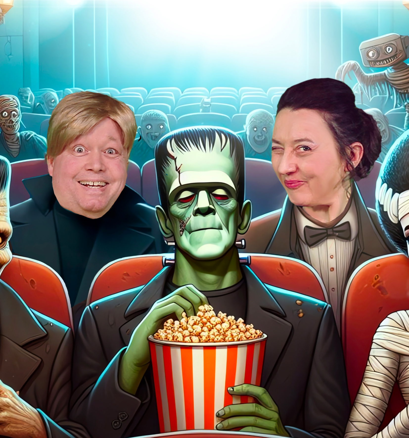 Am 22. Oktober steht Barendorf im Zeichen von Halloween: Martin Bross und Caroline Keufen präsentieren eine kunterbunt-schreckliche Sketchrevue.