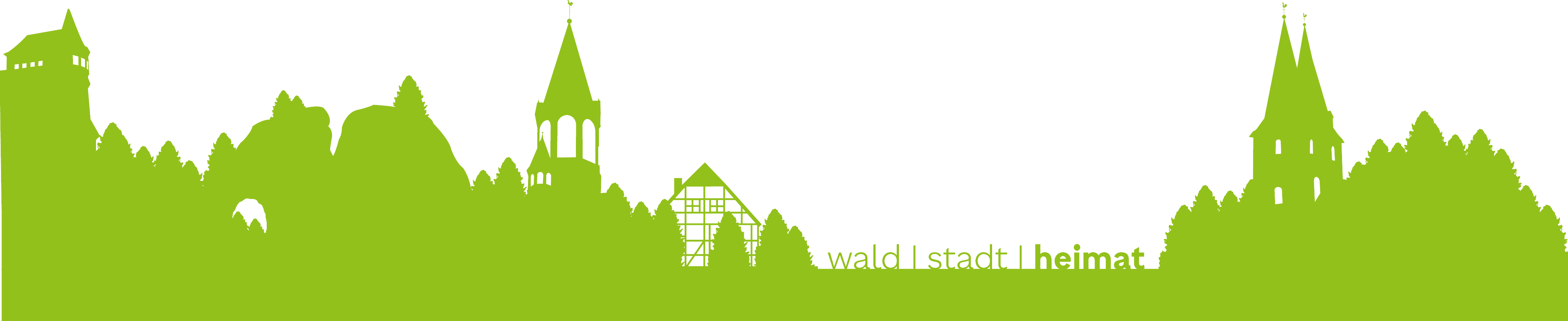 Umrisse der Stadt Iserlohn